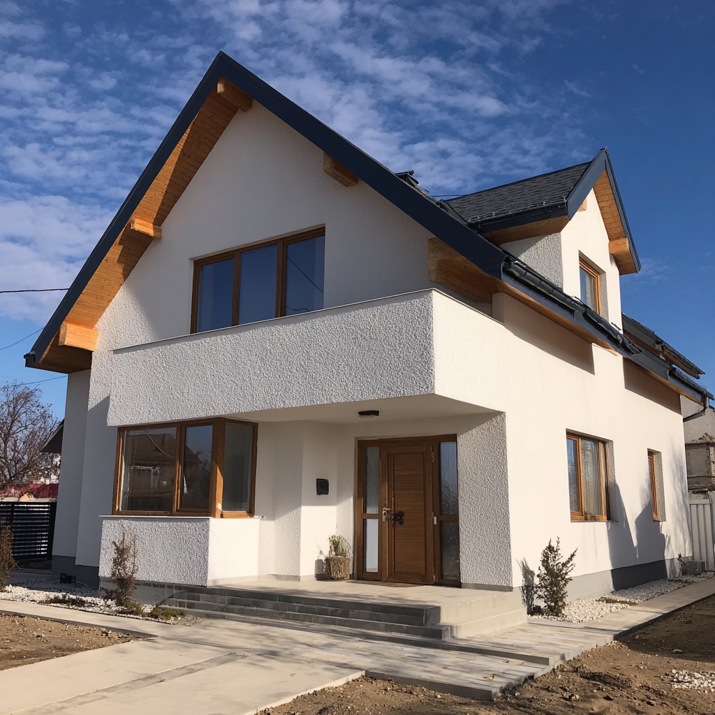 De ce vopseaua elastomerică e ideală pentru fațade fisurate